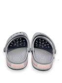 ÇOCUK CROCS CROCBAND ICONİC COMFORT GRİ PEMBE - 3