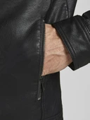 Jack Jones Erkek Warner Erkek Siyah Ceket 12182461S thumbnail 3