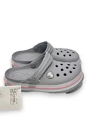 ÇOCUK CROCS CROCBAND ICONİC COMFORT GRİ PEMBE - 2