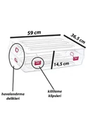 Lüx Çizme Saklama Düzenleme Kutusu BÜYÜK BOY - 8