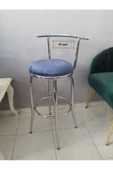 Sırtlı Dekoratif Bar Tabure - 1