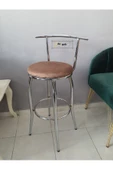 Sırtlı Dekoratif Bar Tabure - 1