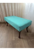 Ayak Ucu Kapı Önü Antre Düz Bench Puf Orta Sehpa Ceviz Ayak (90*45) - 1