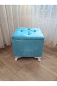 Lüks Sandıklı Tabure Puf 45 x 45 cm - 1