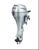 Honda BF20DK2LHU 20Hp Kısa Şaft Manuel Deniz Motoru - 1