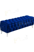Lüks Sandıklı Chester Puf Bench Ayakucu Koltuk 100 Cm - 1