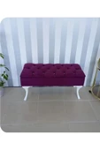 Lüks Yarım Sandıklı Kapitoneli Dekoratif Puf Bench 120cm - 1