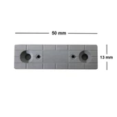 Plastik Takoz Ayak Baza Pabucu Denge Çubuğu Takozu 5 Cm (10 Adet) - 9