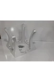 4'lü Lükens 28 cm Dekoratif Sehpa Puf Komidin Ayağı - Masa Ayakları - 28 cm - 2