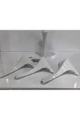 4'lü Lükens 28 cm Dekoratif Sehpa Puf Komidin Ayağı - Masa Ayakları - 28 cm - 1