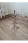 Mobilya Koltuk Sehpa Komidin Puf Bench Metal Telli Ayak 32 cm 4 Adet - 3