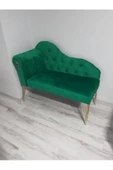 Metalda Josefin Bench Koltuk Berjer Gold Seri 130 Cm - 1