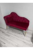 Metalda Josefin Bench Koltuk Berjer Gold Seri 130 Cm - 1