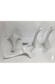 Puf Sehpa Bench Ayağı 4 lü Lükens Plastik Dekoratif Ayak - 2