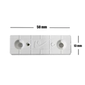 Plastik Takoz Ayak Baza Pabucu Denge Çubuğu Takozu 5 Cm (10 Adet) - 6