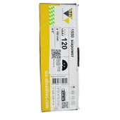 SİA 1550 SİAPOWER ZIMPARA 150 MM 120 KUM | AHŞAP İŞLERİNİZDE MÜKEMMEL SONUÇLAR | 25 ADET - 5