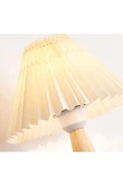 burenze Modern Tasarım Umbrella Şapka Avize Aplik Abajur Şapkası Avize Başlığı Krem Renk Küçük Boy thumbnail 2