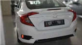 CIVIC FC5 2016-2020 IÇIN UYUMLU ORTA BOY ISIKLI SPOILER (BOYASIZ) - 2
