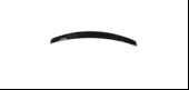 A5 2017+ SPORTBACK/COUPE IÇIN UYUMLU SPOILER - PIANO BLACK (PARLAK SIYAH) - 1