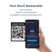 AutoTag Qr Kodlu Akıllı Araç Etiketi - Karekod Numaratör - 5