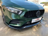 W177 A SERISI IÇIN ÖN LIP   - PIANO BLACK (PARLAK SIYAH)  (AMG DONANIM IÇIN) - 5