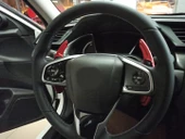 CIVIC FC5 2016+ IÇIN UYUMLU PADDLE SHIFT (F1 VITES KULAKCIK) - KIRMIZI - 4