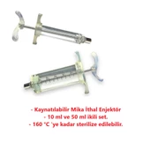 Forvet Kaynatılabilir Mika İthal Veteriner Enjektör 10 ml-50 ml Set thumbnail 2