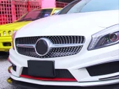W117 CLA IÇIN UYUMLU 2013-2015 CLA IÇIN UYUMLU DIAMOND PANJUR - GRI - 4
