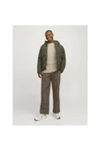 Jack Jones Erkek Jjworld Yeşil Puffer Mont 12259850Y - 7