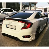 CIVIC FC5 2016-2020 IÇIN UYUMLU TURBO SPOILER ISIKSIZ (BOYASIZ) - 4