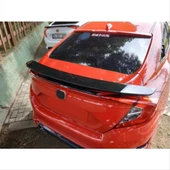 CIVIC FC5 2016-2020 IÇIN UYUMLU TURBO SPOILER ISIKSIZ (BOYASIZ) - 1