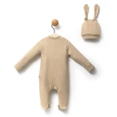 Moi Noi Kirpi Şapkalı Bebek Tulum MNB1183 - 2