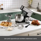Karaca Inoxchef Pro Hamur Yoğurma Makinesi 1300W 7L - 12