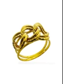 Samanyolu Model 14 Ayar Altın Yüzük Üst Kalite thumbnail 1