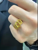 Samanyolu Model 14 Ayar Altın Yüzük Üst Kalite thumbnail 2