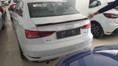 A3 2013-2019 SEDAN IÇIN UYUMLU LED SPOILER  PIANO BLACK (PARLAK SIYAH) - 6