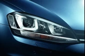 GOLF 7 IÇIN UYUMLU U LED FAR SILVER HARAKETLI SINYAL -(FULL LED-ÇİFT U) - 1