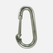 Baş Zincir Karabina Yaylı 5 mm Galvanizli 2 Adet - 2