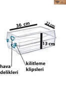 Lüx Erkek Ayakkabı Saklama Düzenleme Kutusu (36x22x13) - 2