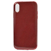 iPhone X Kılıf Karbon Fiber Dizaynlı Vio Kılıf thumbnail 3