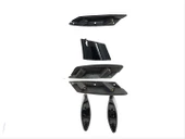 W177 2019+  IÇIN UYUMLU A45 SPOILER PIANO BLACK - 3