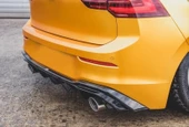 GOLF 8 IÇIN UYUMLU  GTI DIFUZOR (PIANO BLACK) - ÇIFT EGZOZ (Life,Style,Impression Paket için) - 6