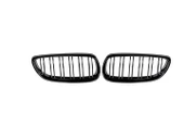 3 SERISI E92 2006-2009 IÇIN UYUMLU M3 GÖRÜNÜM PANJUR (CIFT CIZGI BÖBREK)  PIANO BLACK - 1