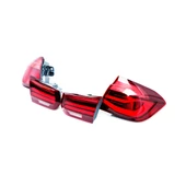 3 SERISI F30 F35 2012-2015  IÇIN UYUMLU  LCI GÖRÜNÜM LED STOP - KIRMIZI - 1