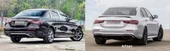 W213 E SERISI IÇIN UYUMLU 2021+ E63 DIFUZOR VE SIYAH EGZOZ SETI (AMG SEDAN) - 2
