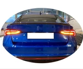 OCTAVIA 2020-2024 HYBRID SPOILER (PIANO BLACK) - 2