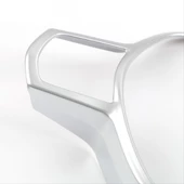 CIVIC FE1 2022 IÇIN UYUMLU  DIREKSIYON KAPLAMA SETI 1 PARÇA - SILVER thumbnail 3