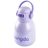 BANGDA MOR ÇİFT KATMANLI TUTACAKLI PASLANMAZ ÇELİK ÇOCUK TERMOSU 800ML thumbnail 2