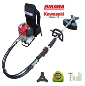 Mikawa BP260 Kawasaki TJ53E 3 Hp Benzinli Sırt Tırpan (Misina Hediyeli) thumbnail 2