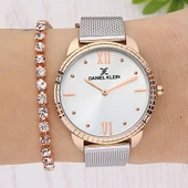 DANIEL KLEIN DK.1.12912.4 Bileklik Hediyeli Kadın Kol Saati - 1